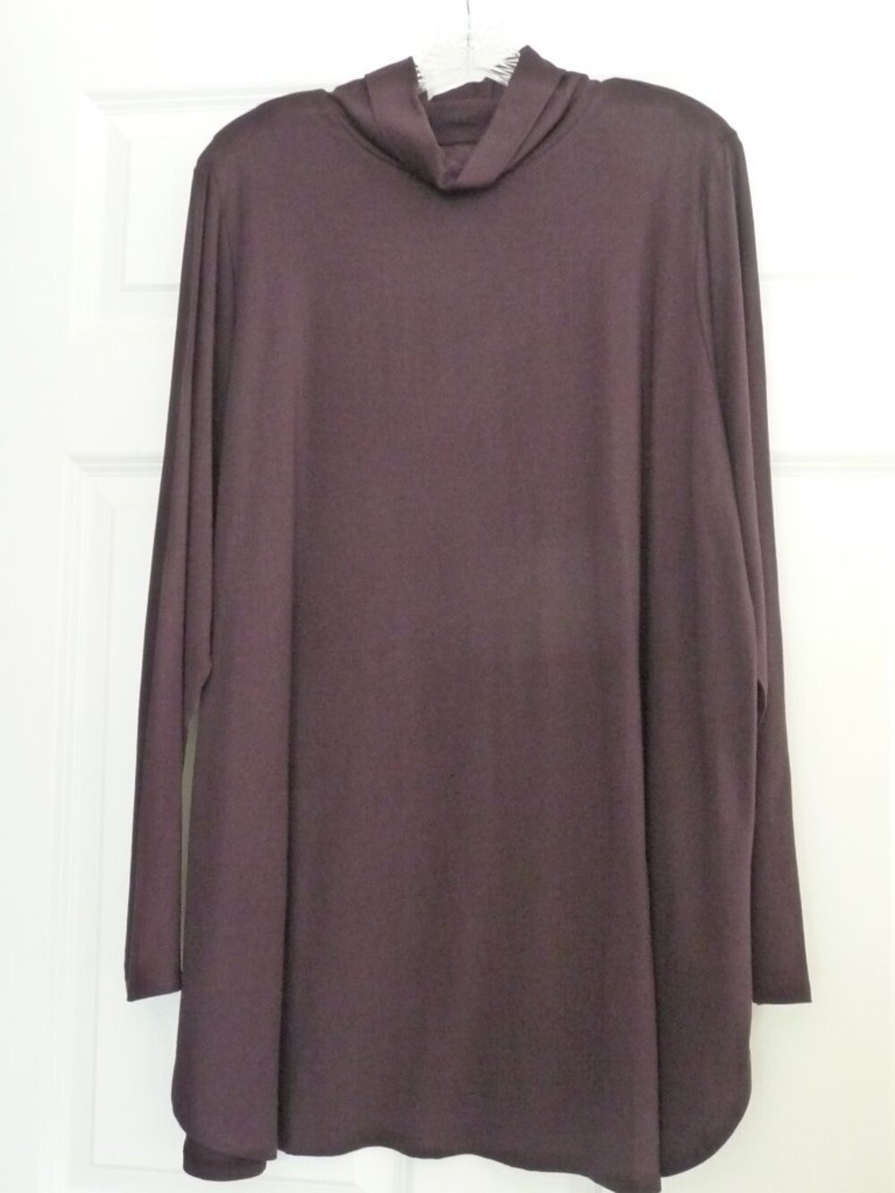 NWOT J JILL XL TALL - LUXE SUPREMA SHIRTTAIL TURTLENECK TUNIC